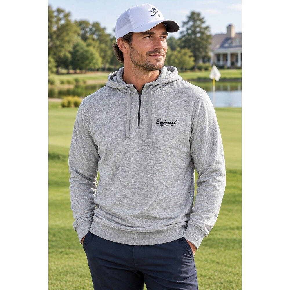 Y2K Travis Mathew Bushwood Hoodie Men’s XL Fleece Pullover Golf Preformance